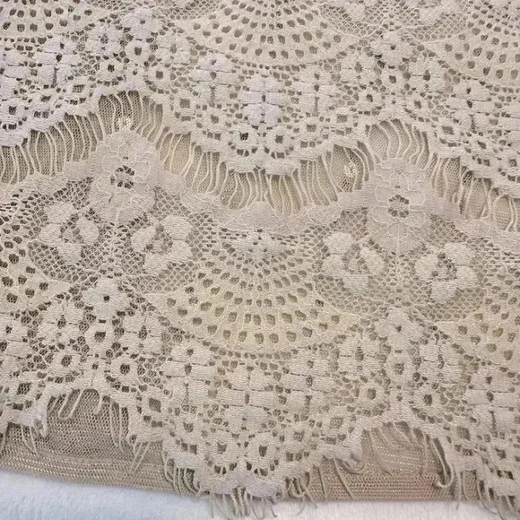 Chico’s Women Beaded Embroidery Lace Open Tan Beige Neutral Vest Plus Size XL 16 - Picture 8 of 11